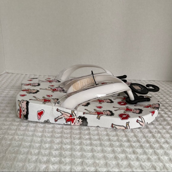 BETTY BOOP flip flops Sandal Thong Womens Size 6 - Picture 3 of 10